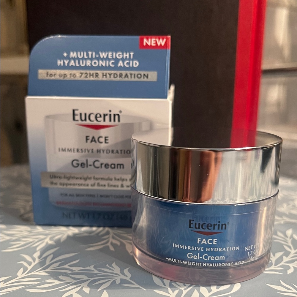 Eucerin Face immersive Hydration Gel-Cream  1.7 oz